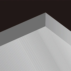 С квадратными углами