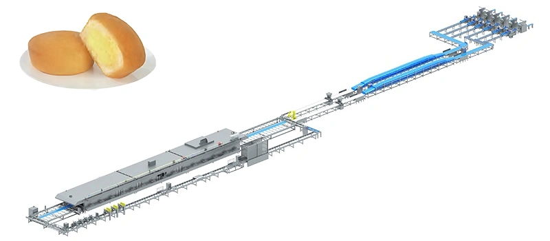 Линия для производства кексов