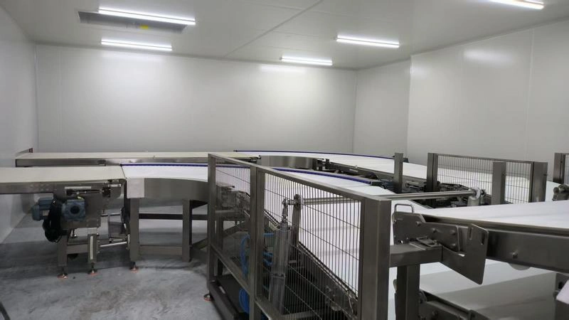 Поворотный конвейер