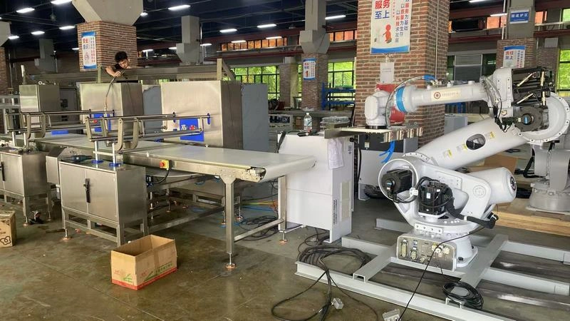 Роботизированная рука для извлечения хлеба