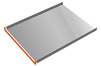 Противень с двумя бортами