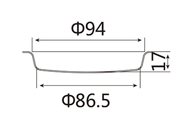 Секции по 3,5 дюйма (~8,9 см)