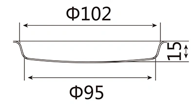 Секции по 4 дюйма (~10,2 см)