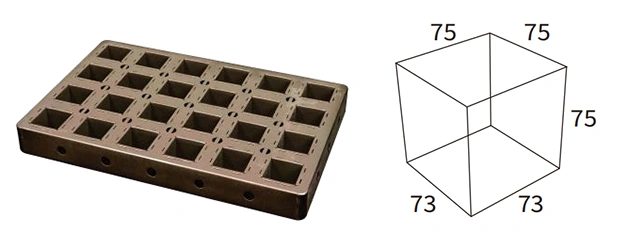 Секции форм для хлеба