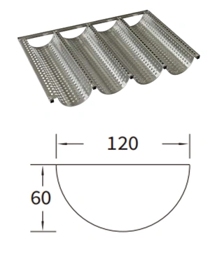 Секции форм для хлеба